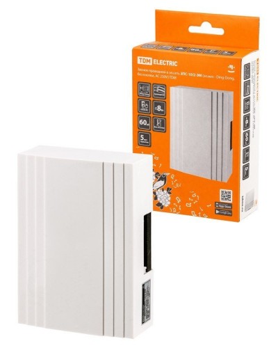 ЗПС-10/2-ЭМ, эл.мех - Ding-Dong, без кнопки, AC 230V (SQ1901-0046). Звонок проводной. TDM ЕLECTRIC в Нижнем Новгороде