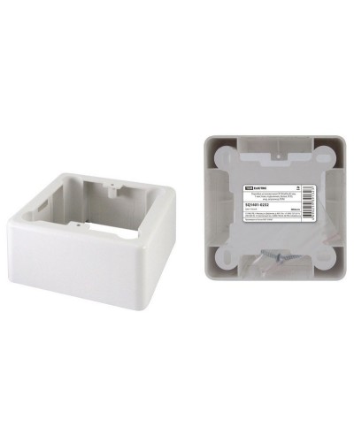 Коробка установочная ОП 85х85х42мм, 1-местная, подъемная, белая, IP20 TDM (SQ1401-0232). Коробка установочная ОП. TDM ЕLECTRIC в Нижнем Новгороде