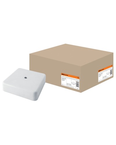 Коробка КР 100х100х29 ОП белая, IP40 (SQ1401-0207). Распаячная коробка. TDM ЕLECTRIC в Нижнем Новгороде