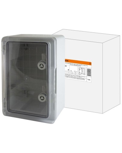 ЩМП-0-3, прозрачная крышка ABS, IP65, 400x300x170. Бокс пластиковый антивандальный. TDM ЕLECTRIC в Нижнем Новгороде