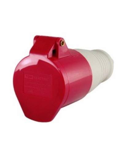 Розетка 215 переносная 3Р+РЕ+N 16А 380В IP44 (SQ0603-0012). Розетка. TDM ЕLECTRIC в Нижнем Новгороде