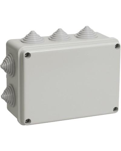 Коробка ОП 150х110х70мм, крышка, IP55, 10 гермовводов (SQ1401-1242). Распаячная коробка. TDM ЕLECTRIC в Нижнем Новгороде