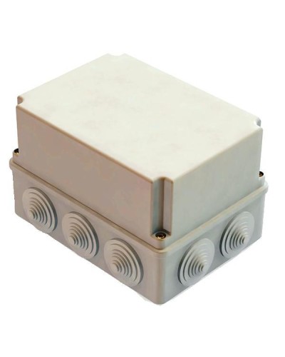 Коробка ОП 190х140х120мм, крышка, IP44, 10 гермовводов (SQ1401-1245). Распаячная коробка. TDM ЕLECTRIC в Нижнем Новгороде