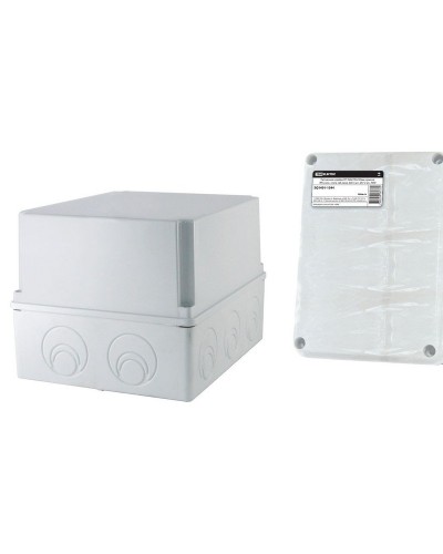 Коробка ОП 240х195х165мм, крышка, IP44, кабельные вводы d28-3шт, d37-2шт (SQ1401-1273). Распаячная коробка. TDM ЕLECTRIC в Нижнем Новгороде