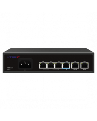 TR-NS1206-65-4PoE. Коммутатор с PoE. Trassir в Нижнем Новгороде