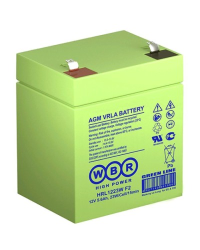 WBR HRL1223W F2. Аккумулятор герметичный свинцово-кислотный. WBR в Нижнем Новгороде