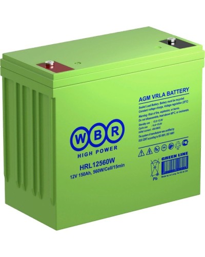 WBR HRL12560W. Аккумулятор герметичный свинцово-кислотный. WBR в Нижнем Новгороде