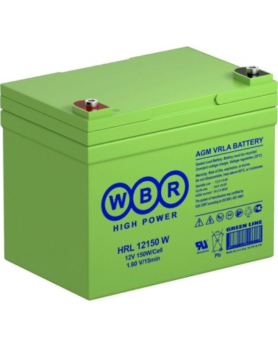 WBR HRL12150W. Аккумулятор герметичный свинцово-кислотный. WBR в Нижнем Новгороде