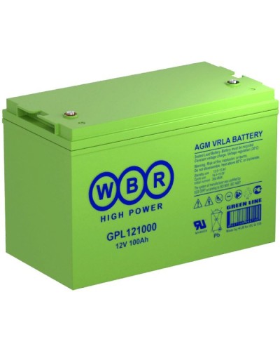 WBR GPL121000A. Аккумулятор герметичный свинцово-кислотный. WBR в Нижнем Новгороде