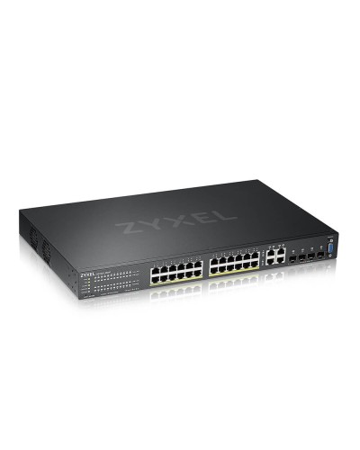 GS2220-28HP-EU0101F. Гибридный L2 коммутатор PoE+. ZYXEL в Нижнем Новгороде