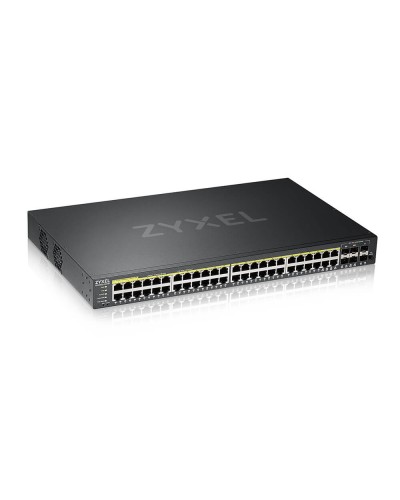 GS2220-50HP-EU0101F. Коммутатор гибридный L2 PoE+ rack 19. ZYXEL в Нижнем Новгороде