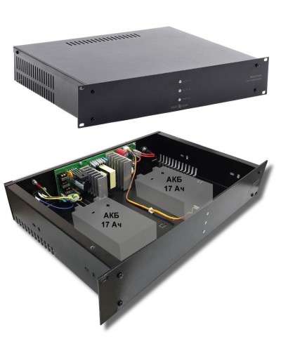 СКАТ-1200И7 RACK (СКАТ ИБП-12/5-2x17-RACK) (2142). Источник вторичного электропитания резервированный. Бастион в Нижнем Новгороде