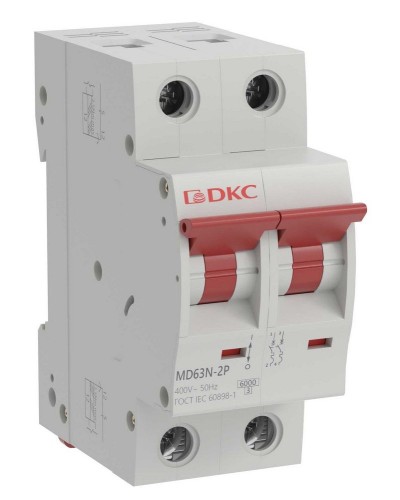 YON max MD63N 2P 50А 6кА C (MD63N-2PC50). Автоматический выключатель. ДКС в Нижнем Новгороде