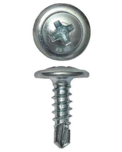 Саморез с пресс-шайбой 4.2х51 со сверлом (100 шт) (CM274051). Саморез с пресс-шайбой. ДКС в Нижнем Новгороде