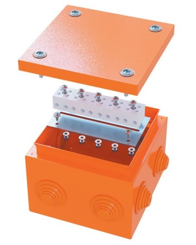 Коробка FS 150х150х80 5P (FSB31510): Коробка ответвительная огнестойкая стальная в Нижнем Новгороде