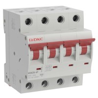 YON max MD63N 4P 63А 6кА C (MD63N-4PC63). Автоматический выключатель. ДКС