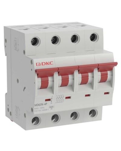 YON max MD63N 4P 16А 6кА C (MD63N-4PC16). Автоматический выключатель. ДКС в Нижнем Новгороде