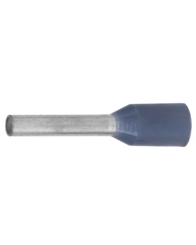 Наконечник-гильза НШВИ 0.75-06, серый (100 шт) (IF0.75-06GR). Наконечник-гильза с изолированным фланцем. ДКС в Нижнем Новгороде