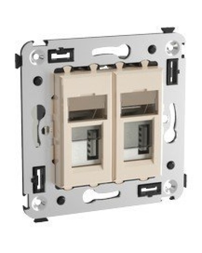 Розетка USB в стену Avanti ванильная дымка (4405543). Розетка USB. ДКС в Нижнем Новгороде