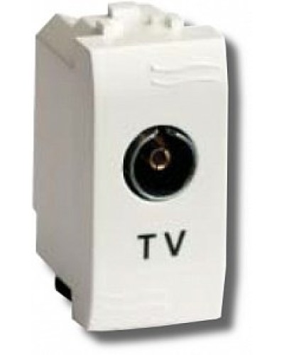 Розетка TV Brava универсальная 1 модуль слоновая кость (75721S): Розетка TV в Нижнем Новгороде