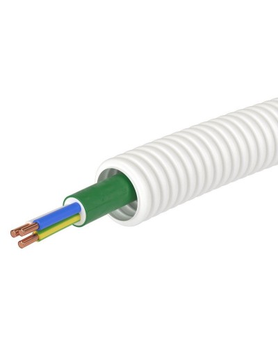 Труба ПЛЛ D20 + ППГнг(А)-HF 3х1,5 (ГОСТ+) (8L82050HF). Гофрошланг с кабелем. ДКС в Нижнем Новгороде
