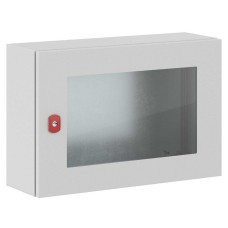 Навесной шкаф ST, 400x600x200 мм, IP66 (R5STX0462). Навесной шкаф c монтажной платой, с прозрачной дверью. ДКС