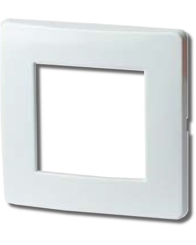 Рамка на 2 модуля (одноместная), белая (75010W): Рамка одноместная, Brava в Нижнем Новгороде