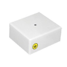 Коробка MB75 75х75х40, 8P (1,5…2,5мм²) белая (46051PE-HF-W). Коробка монтажная, огнестойкая, без галогена. Экопласт