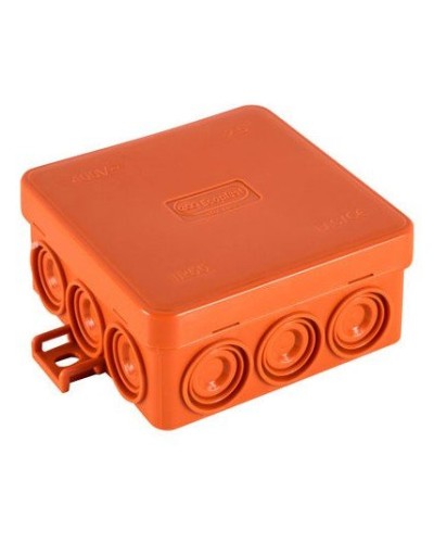 Коробка JBL085 85х85х38, 12 вых., 6P (0,15...2,5мм²) (43255HF): Коробка монтажная, огнестойкая, без галогена в Нижнем Новгороде