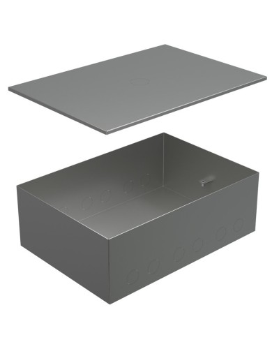 Коробка металлическая с крышкой для заливки в пол BOX/6-8 (70161): Коробка металлическая с крышкой для заливки в пол 249,6х167,6х75мм, для люков 70062, 70082 в Нижнем Новгороде
