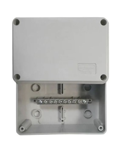 Коробка (КУП) JBS210 210х150х100, 8 вых, IP55 (44016KP): Коробка уравнивания потенциалов (КУП), 8х12мм,14 зажимов в Нижнем Новгороде