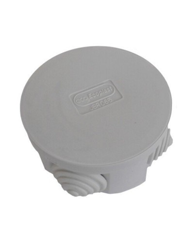 Коробка 3001 D70x36, 4 вых, IP55, серая (44001HF). Коробка монтажная. Экопласт в Нижнем Новгороде