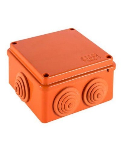 Коробка JBS100 100х100х55, 6 вых., 8P (1,5-6мм²) (43487HF): Коробка монтажная, огнестойкая, без галогена в Нижнем Новгороде