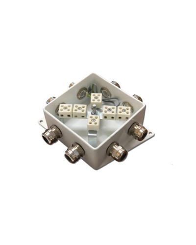 КМ-О (12к*6,0)-IP66-120х120, пять вводов: Коробка монтажная огнестойкая в Нижнем Новгороде