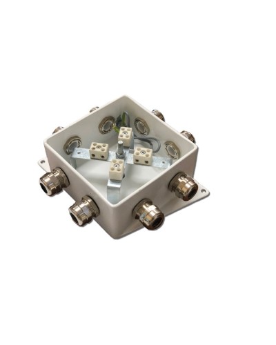 КМ-О (8к)-IP66-120х120, семь вводов: Коробка монтажная огнестойкая в Нижнем Новгороде