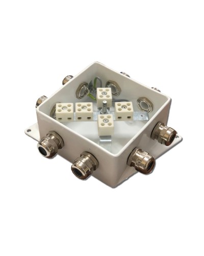 КМ-О (10к*6,0)-IP66-120х120, четыре ввода. Коробка монтажная огнестойкая. Гефест в Нижнем Новгороде