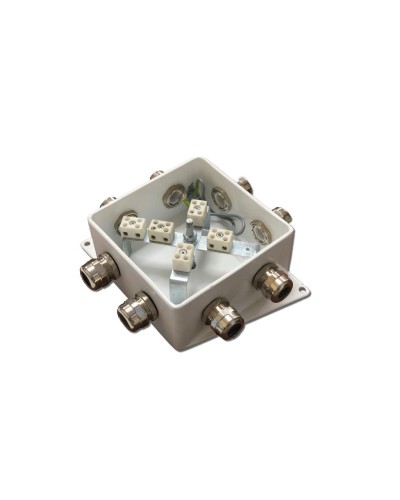 КМ-О (10к)-IP66-120х120, пять вводов: Коробка монтажная огнестойкая в Нижнем Новгороде
