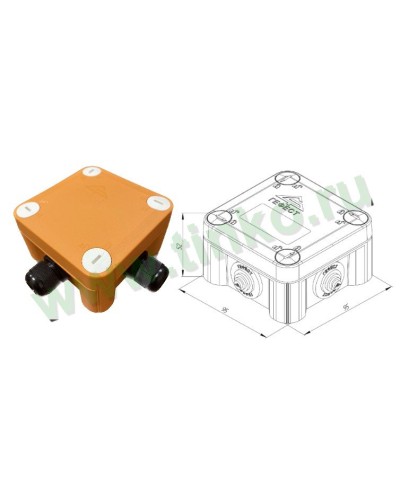 КМ-О-1010(П)(8к)-IP66(П6-12): Коробка монтажная огнестойкая в Нижнем Новгороде