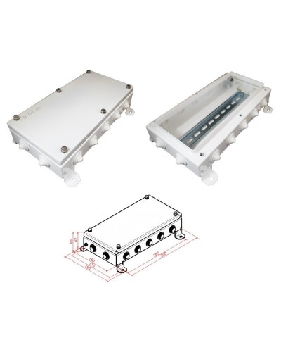 КМ IP55-1530. Коробка монтажная электротехническая. Гефест в Нижнем Новгороде