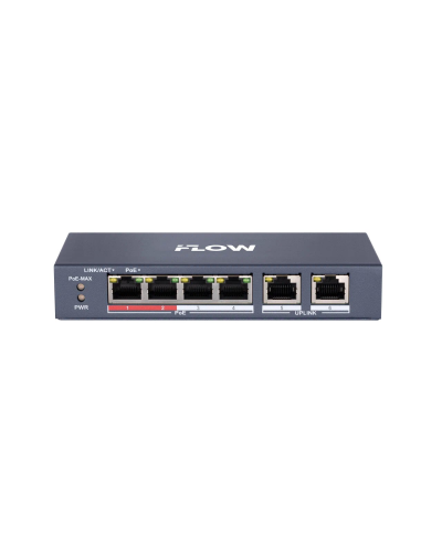 F-SW-EU206HPOE-V. Сетевой PoE коммутатор. i-FLOW в Нижнем Новгороде