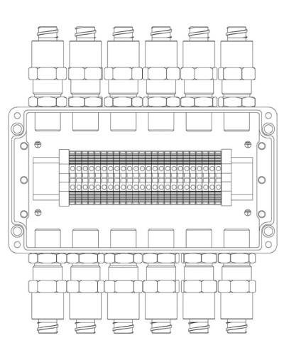 КВМК 2401. Коробка коммутационная взрывозащищенная. Компания СМД в Нижнем Новгороде