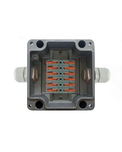 МКС Мороз, 2В, с клеммниками REXANT, IP66/IP68. Коробка коммутационная металлическая. Магнито-Контакт в Нижнем Новгороде