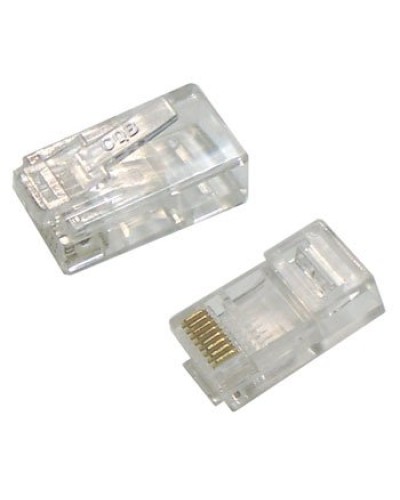RJ-45 джек (8P8C) (100 шт). Разъем RJ-45. Прочие зарубежные в Нижнем Новгороде