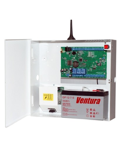 S632-2GSM-BK25-W (S632-2GSM-BK), Бокс-комплект под 7Ач, белый. Устройство оконечное объектовое приемно-контрольное c GSM коммуникатором. Проксима в Нижнем Новгороде