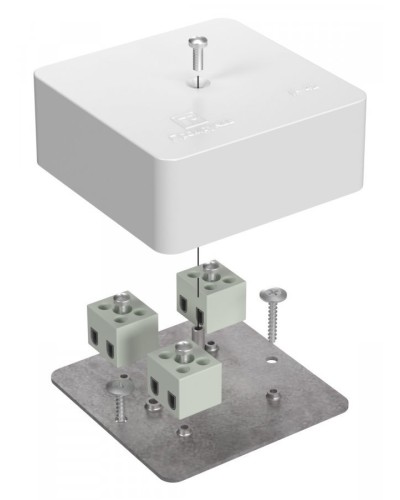 Коробка огнестойкая 75х75х30 (40-0450-FR2.5-6). Коробка огнестойкая для открытой установки. Промрукав в Нижнем Новгороде