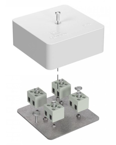 Коробка огнестойкая 75х75х30 (40-0450-FR2.5-8). Коробка огнестойкая для открытой установки. Промрукав в Нижнем Новгороде