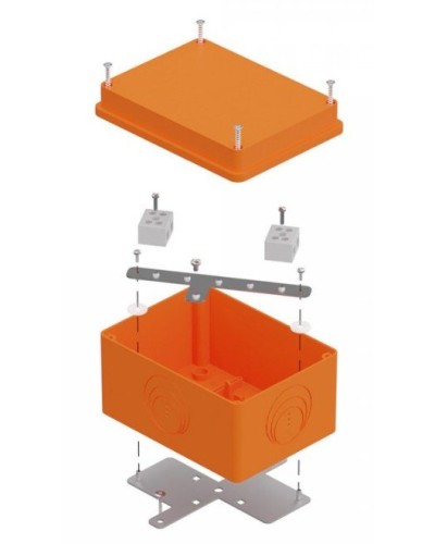 Коробка огнестойкая 150х110х90 E15-E120 для о/п (40-0351-FR10.0-4). Коробка огнестойкая для открытой установки. Промрукав в Нижнем Новгороде