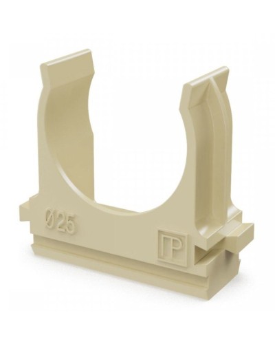 Крепёж-клипса для труб АБС-пластик сосна D25 (100 шт) (PR13.0050). Крепление для труб ПВХ. Промрукав в Нижнем Новгороде