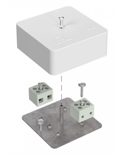 Коробка огнестойкая 75х75х30 (40-0450-FR6.0-4). Коробка огнестойкая для открытой установки. Промрукав в Нижнем Новгороде