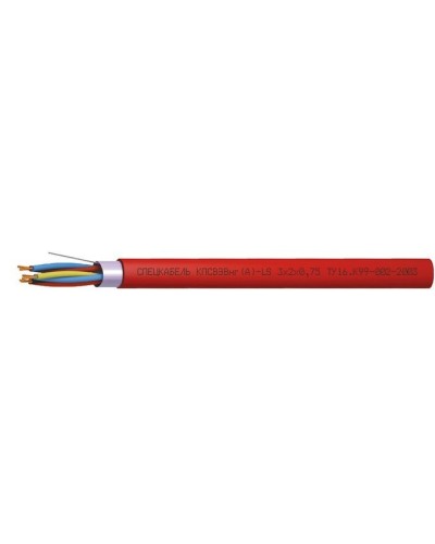 КПСВЭВнг(А)-LS 3х2х0,5 (Спецкабель). Кабель симметричный для систем сигнализации и управления, групповой прокладки, с пониженным дымо- и газовыделением. Спецкабель в Нижнем Новгороде